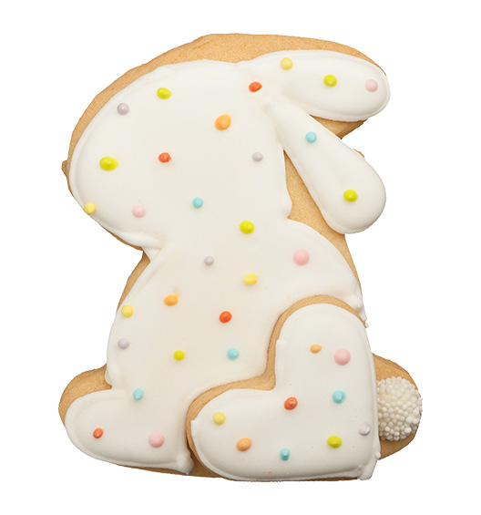 Cookie Osterhase weiss